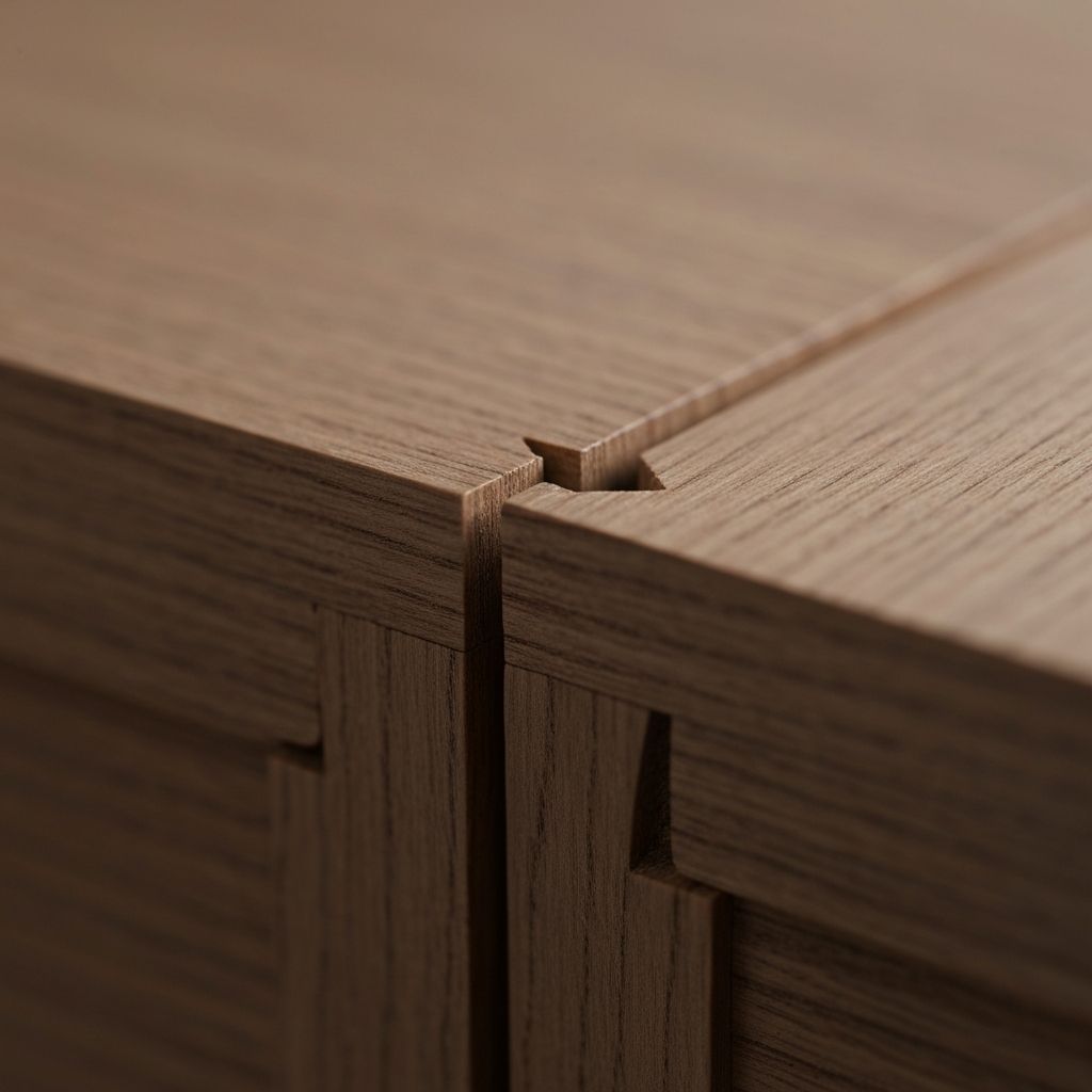 Metal hardware detail